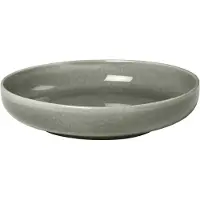 Broste Copenhagen Nordic Rain Kom Ø22,5 Cm Grijs - Serveerkommen Steengoed Grey - 14533528