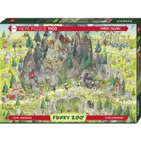 Heye Funky Zoo - Transylvania Habitat Puzzel (1000 stukjes)