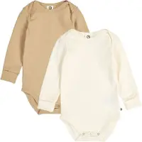 Müsli Rompertje/body beige / donkerbeige