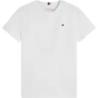 Tommy Hilfiger T-shirt - wit Jongens Katoen Ronde hals Effen - maat 164