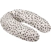 Doomoo Schwangerschaft/Stillkissen - 180 cm - Buddy - Leopard/Cr - - One Size - Stillkissen
