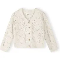 MINOTI Gebreid vest wit