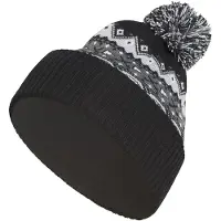 Adidas Sportmuts 'CLIMAWARM POM' grijs / lichtgrijs / zwart