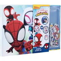 Canenco Spidey magneetboek - Spider-Man speelgoed - Magnetisch speelboek.