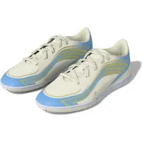Adidas Performance F50 junior voetbalschoenen - zand/blauw Beige Jongens/Meisjes Imitatieleer - maat 30