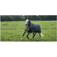 Bucas Deken Oasis Met Hals 100gr Donkergrijs - 145/198
