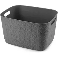 Curver Softex opbergmand L 19 liter antraciet |