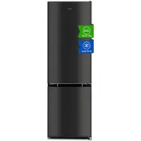 Chiq - Koel-vriescombinatie - 262 Liter - 38 dB - Donker RVS - Low Frost - Energie-efficiëntie C - 12 jaar garantie op compressor - 2025 Nieuw CBM260LC