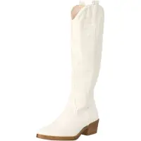 Elara Cowboylaarzen wit