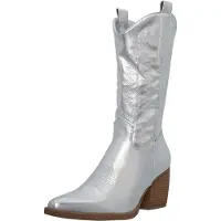 Elara Cowboylaarzen zilver