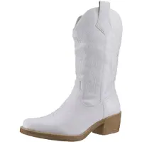 Elara Cowboylaarzen wit