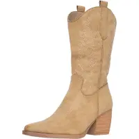 Elara Cowboylaarzen kaki