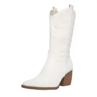 Elara Cowboylaarzen wit