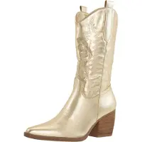 Elara Cowboylaarzen goud