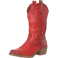 Elara Cowboylaarzen rood