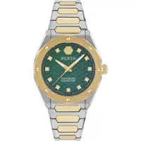 Philipp Plein Watches Analoog horloge goud / smaragd / zilver