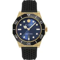 Philipp Plein Watches Analoog horloge 'AQUASTORM' blauw / goud / zwart