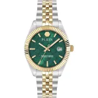 Philipp Plein Watches Analoog horloge 'Date Superlative' goud / smaragd / zilver