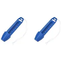 ISTOVO 2X Swimming Pool Thermometer - Swimming Pool Thermometer - Outdoor and Indoor Spa Thermometer-16.7cm