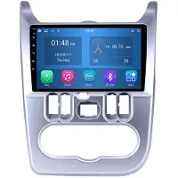 RoverOne 4G+64G Autoradio Bluetooth CarPlay Android Auto GPS Navigatie voor Renault Logan 1 Sandero 2009 - 2015 for Dacia Duster 2010 - 2017