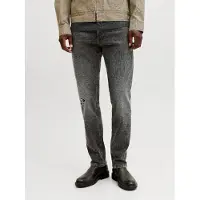 Jack & Jones Jjimike Jjwells Jj 058 Noos Tapered Fit Jeans 34/32 Grijs