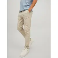 Jack & Jones Chino 'JJMarco' crème / zwart