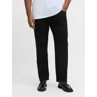 Jack&Jones PLUS Plus Jeans 'JJIGlenn JJOriginal' black denim