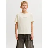 Jack & Jones Junior Shirt 'JORHyeres' sand / azuur / donkergroen / offwhite