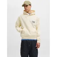 Jack & Jones Sweatshirt 'JORNorrebro' zwart / offwhite