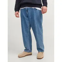 Jack & Jones Plus Jeans 'JJIChris JJOrignial' blauw denim