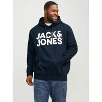 Jack & Jones Crop Logo Plus Size Hoodie