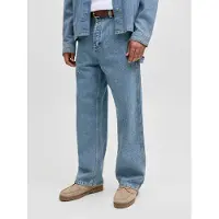 Jack & Jones Jeans 'JJIALEX JJCARPENTER' blauw denim