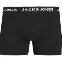 Jack & Jones Boxershorts 'Chuey' zwart / wit