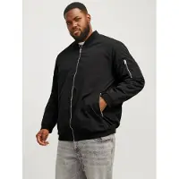 Jack&Jones PLUS Plus Size Bomber Jacker EU3XL US1XL Zwart