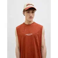 Jack & Jones Pet crème / roestbruin