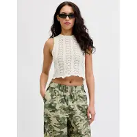 JJXX Gebreide top 'JXZURI' wit