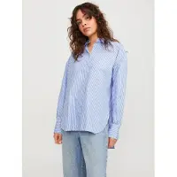 JJXX Blouse 'JXJamie' blauw / wit