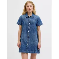 JJXX Blousejurk 'JXAMARA' blauw denim