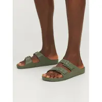 Jack & Jones Muiltjes 'JFWCroxton' donkergroen