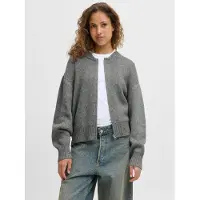 JJXX Gebreid vest 'JXMaeve' grijs
