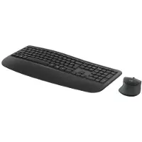 Logitech Draadloos Frans Azerty Bluetooth toetsenbord en muizenset Signature Comfort Plus MK880 Graphite