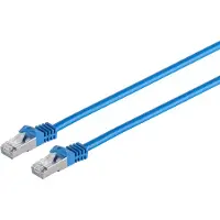 S-Conn S/FTP CAT7 10 Gigabit netwerkkabel / blauw - LSZH - 3 meter