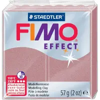Fimo Pâte 57 g Effect - Rose perle (nacré) - 8020.207 -