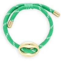 BONNIE STUDIOS Dames Sieraden Bean Bracelets - Groen - Maat ONESIZE