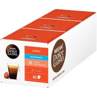 Dolce Gusto Nescafé capsules Lungo Decaffeinato - 90 koffiecups voor 90 koppen koffie