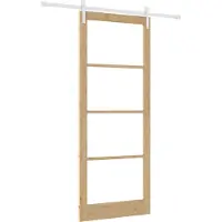 vidaXL Schuifdeur ORKDAL Naturel 93 x 232 cm