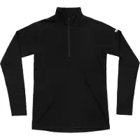 Devold - Women's Breeze Plus Merino 200 Zip Neck - Merino-ondergoed S, zwart