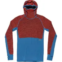 Devold - Tuvegga Merino Hoodie - Merinohoodie S, rood