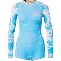 Billabong Spring Fever 2/2 Mm Dames Shorty Met Lange Mouwen En Rits Op De Rug