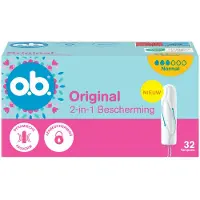 O.B. Original Dynamic Fit Normal Tampons 32 Stuks